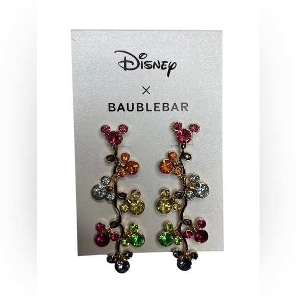 BaubleBar Jewelry - Disney X Baublebar Mickey Mouse Disney Stone Earrings - NIP
